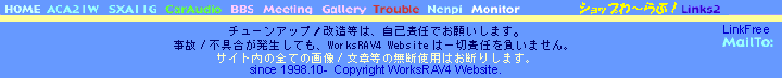 WorksRAV4lbgʔ̕ Ղ`ԁIgbvy[W{go[